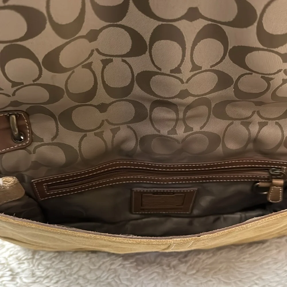 Coach vintage neutrals
